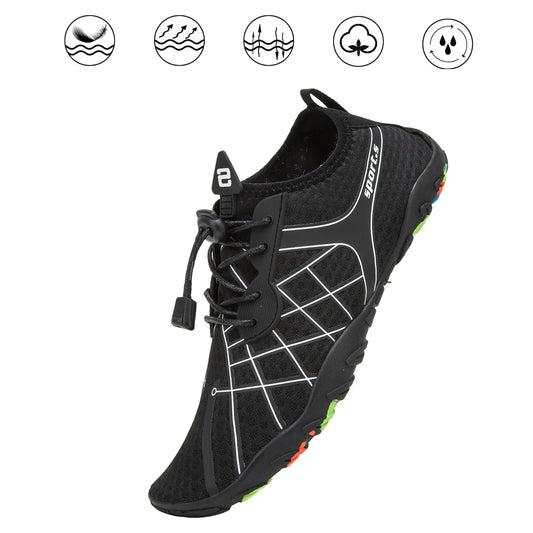 Breathable Beach and Water Shoes - Lightweight & Soft