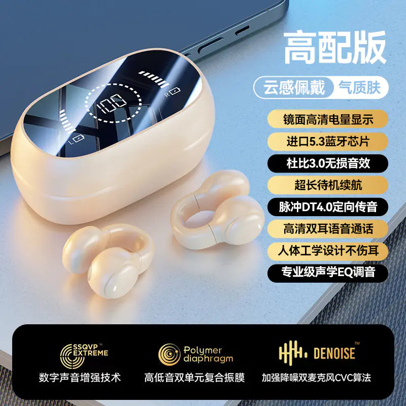 M55 Bone Conduction Bluetooth Earphones for Sports
